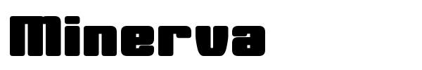 Minerva font preview